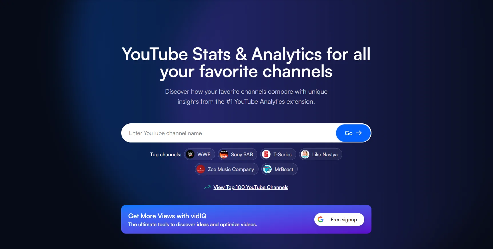 VidIQ keyword search interface and Velocity metric