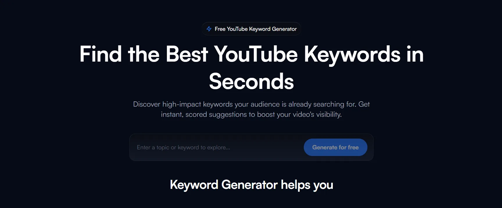 vidIQ competitor tracking showing views per hour on individual videos from a competing channel
