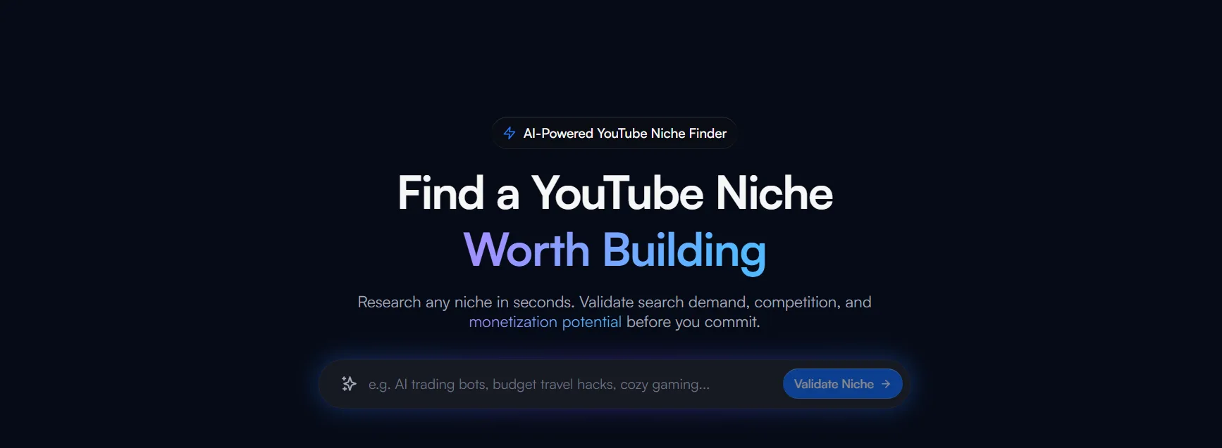 vidIQ free plan covering basic keyword research, three competitor channel slots, and views per hour data