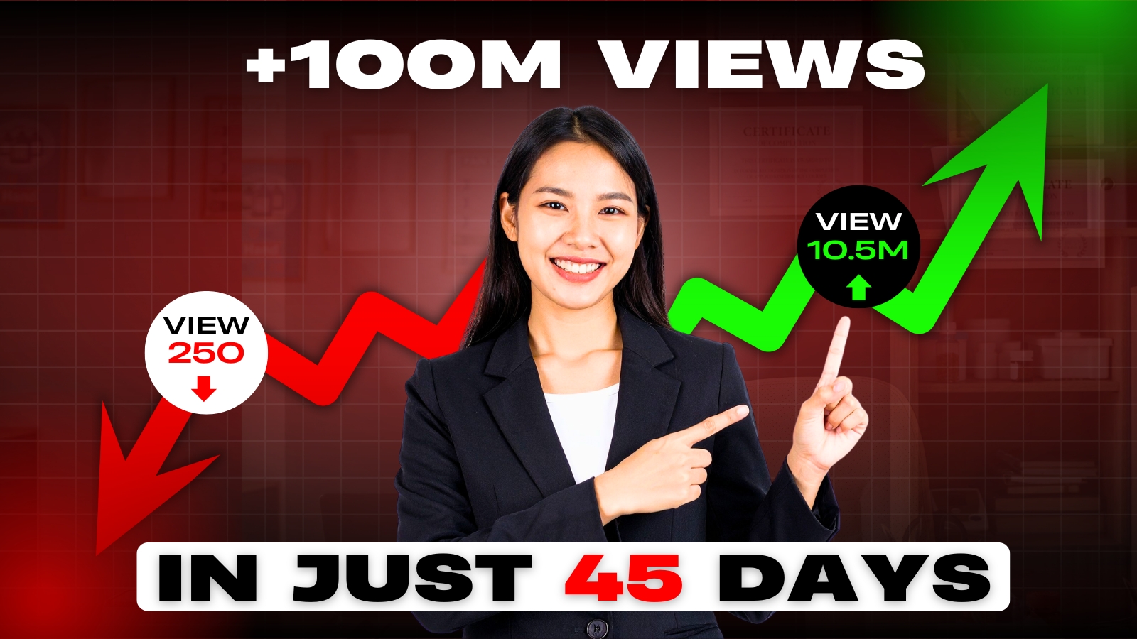 Day 1 vs Day 30 progress journey thumbnail framing a documented transformation