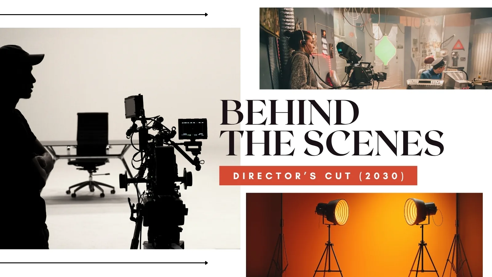Behind the scenes footage captured while already working